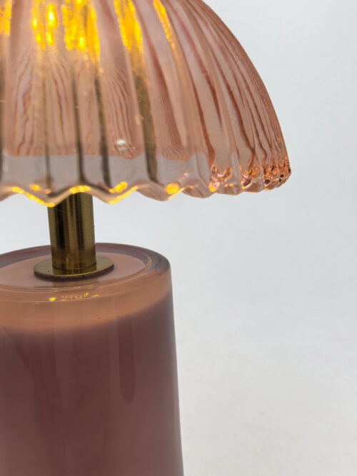 Bizzotto HOLLYWOOD PINK LED TABLE LAMP H17.9 - Зображення 3