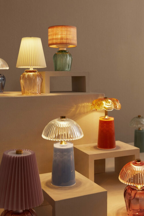 Портативна настільна лампа Bizzotto GATSBY помаранчева LED TABLE LAMP H18 - Зображення 5